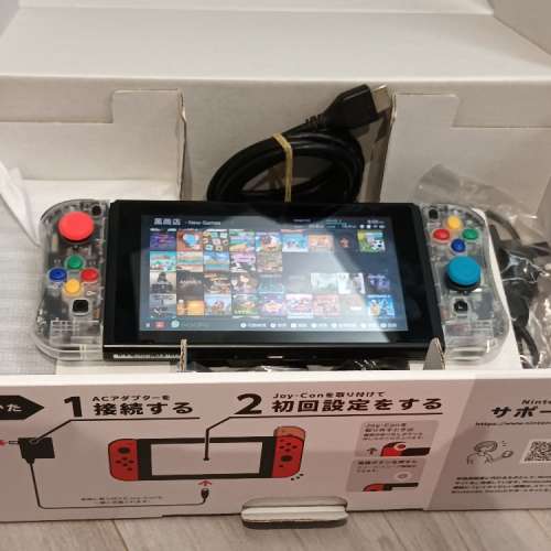 開心版 Switch，已装黒商店，送64GB 卡和RCM Loader