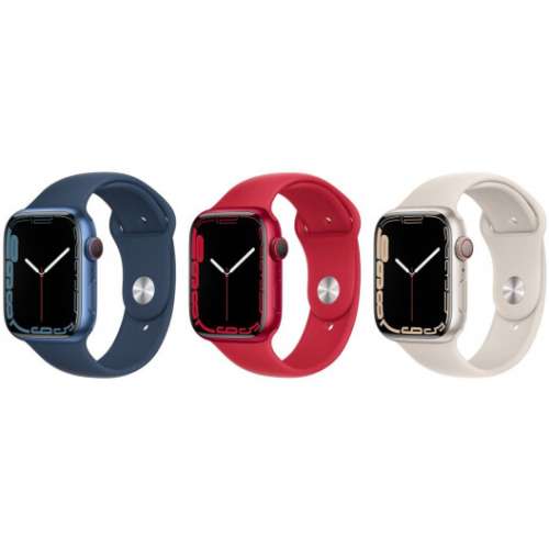 熱賣點 旺角店 全新 Apple Watch Series 7 41mm GPS 香港行貨 灰綠藍紅/星光 /45mm...