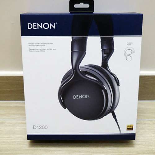 天龍 Denon AH-D1200 headphone (not Sennheiser, Bose, AKG, ATH, Sony, B&W, Beats)