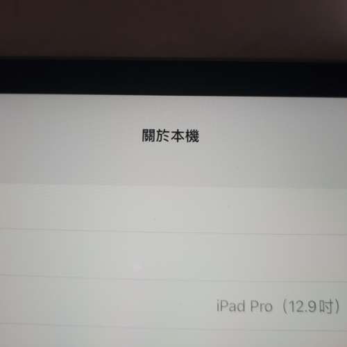 apple ipad pro 12.9寸（第4代）2020年版128gb wifi平板電腦