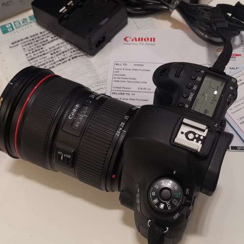 Canon EF 24-70 2.8L ii +6D body