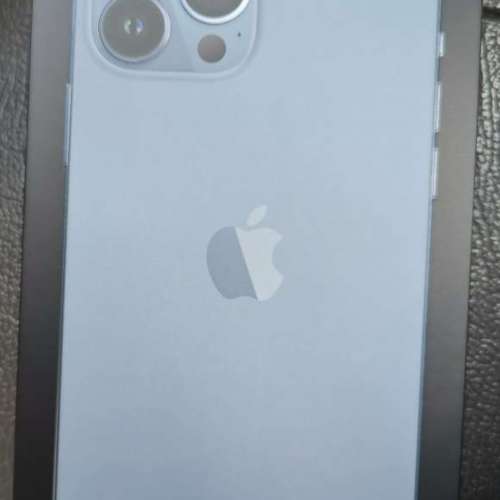 全新未開封Iphone 13 pro max 256G Sierra Blue Apple online store hk