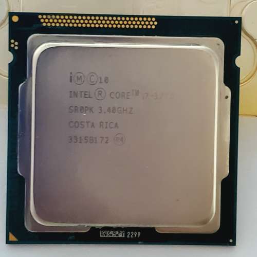 Intel i7-3770 (3.4GHZ)