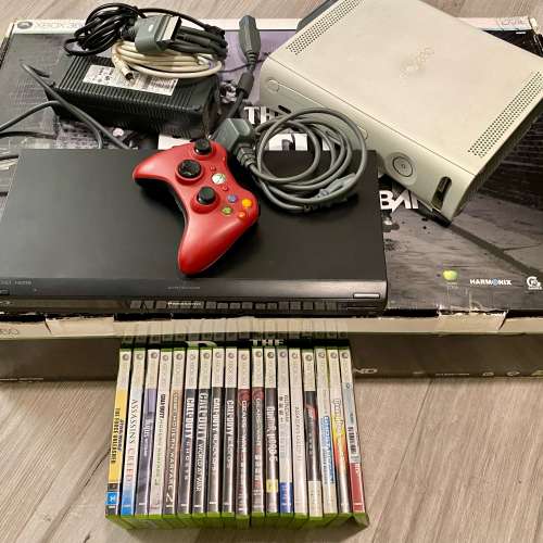 Xbox360 + Games + Beatles set + BD player