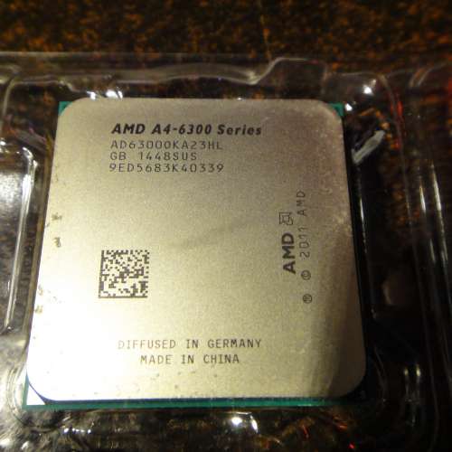 AMD A4-6300 FM2 雙核處理器(APU) Socket FM2