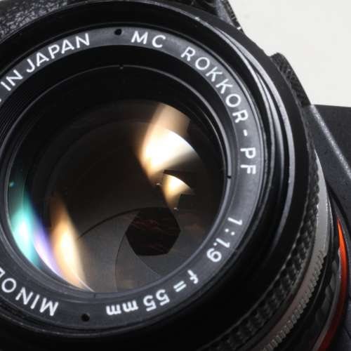 Minolta MC ROKKOR-PF 55mm f/1.9 散景漂亮，高解像力，大光圈標準鏡 A7 Z7 EOSR L...
