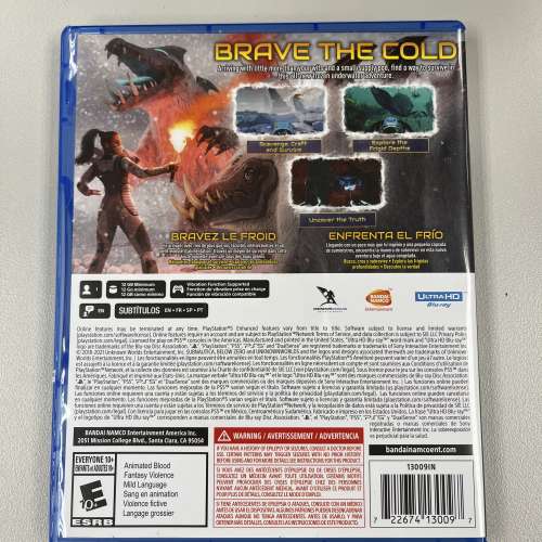 PS5 Subnautica Below Zero 深海迷航 零度之下（英文/簡中）