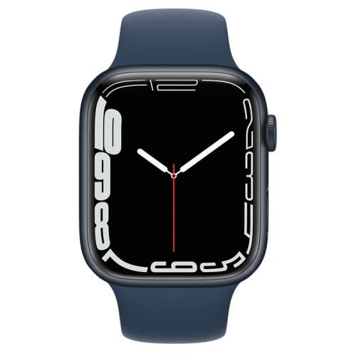 Apple Watch Midnight Aluminum Case with Sport Band 45mm