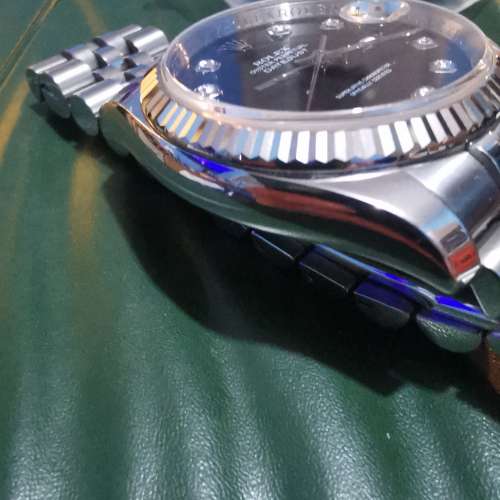 Rolex 116234g 黑面石字