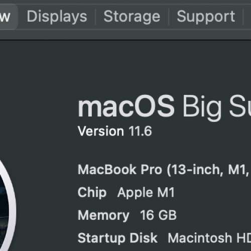 Apple MacBook Pro M1 太空灰 頂級 16GB RAM 1TB SSD