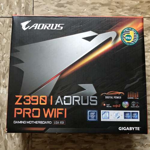 代售~Z390 I AORUS PRO WIFI + Intel® Core™ i7-9700K Processor