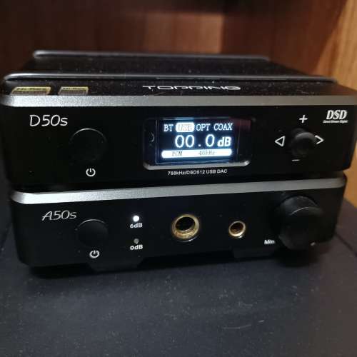 出售拓品D50S解碼及A50S 4.4耳擴一套