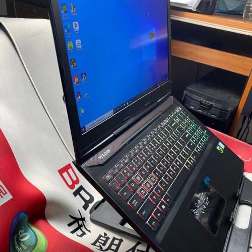 《打機剪4K片必選》電競級RGB i7-8750H六核12線 火影X6 15.6英寸手提電腦，外觀時尚...