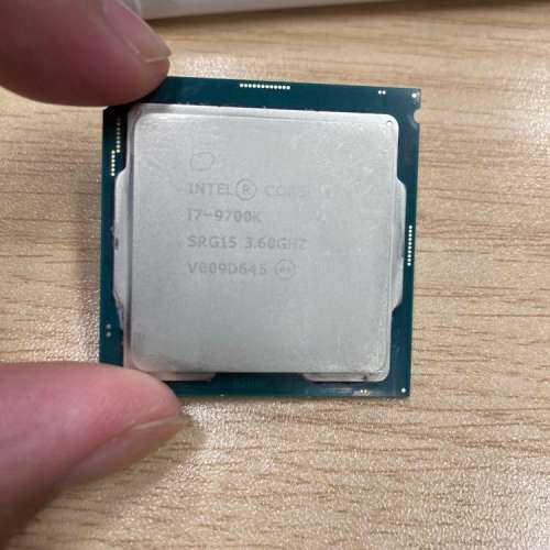 Intel Core i7-9700k CPU