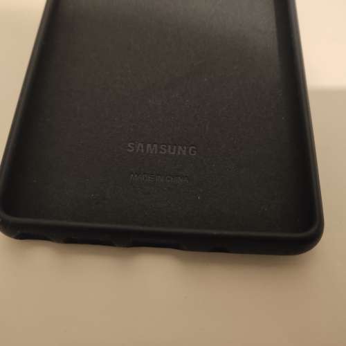 原廠Samsung Note 20 薄型背蓋（矽膠材質）手機套，黑色有盒