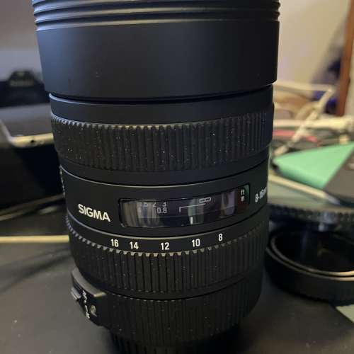 sigma 8-16mm F4.5-5.6 DC HSM Canon EF Mount