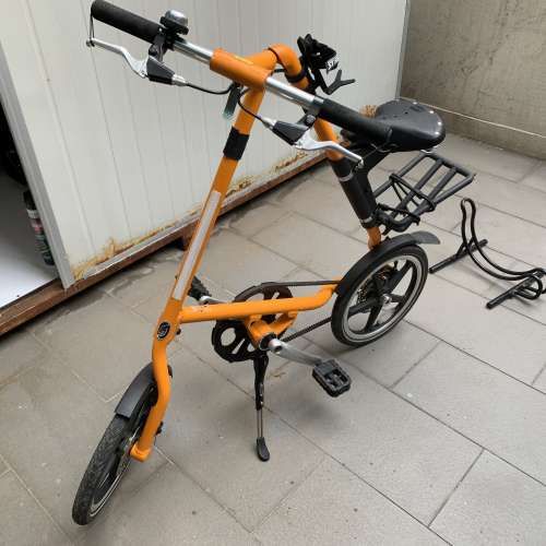 Strida LT 啞橙色 bike bicycle 摺疊單車