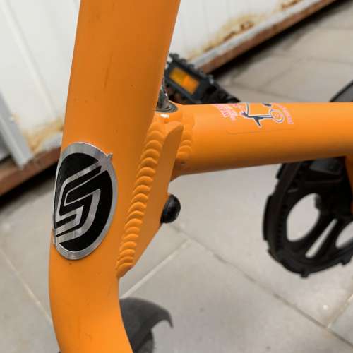 Strida LT 啞橙色 bike bicycle 摺疊單車