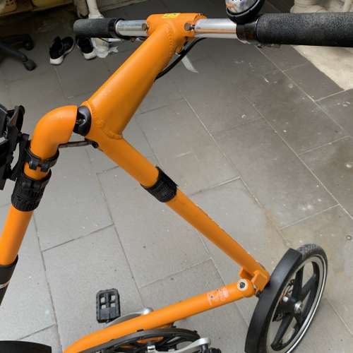 Strida LT 啞橙色 bike bicycle 摺疊單車