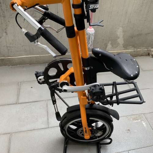 Strida LT 啞橙色 bike bicycle 摺疊單車