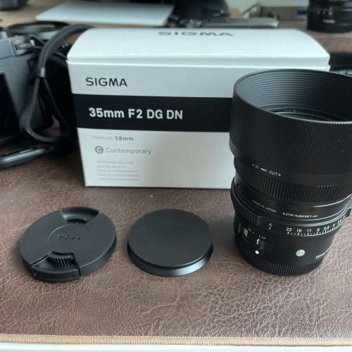 Sigma 35mm F2 DG DN sony E mount