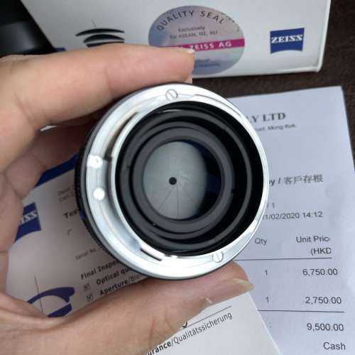 Zeiss C Sonnar T* 50mm F1.5 zm Leica m mount