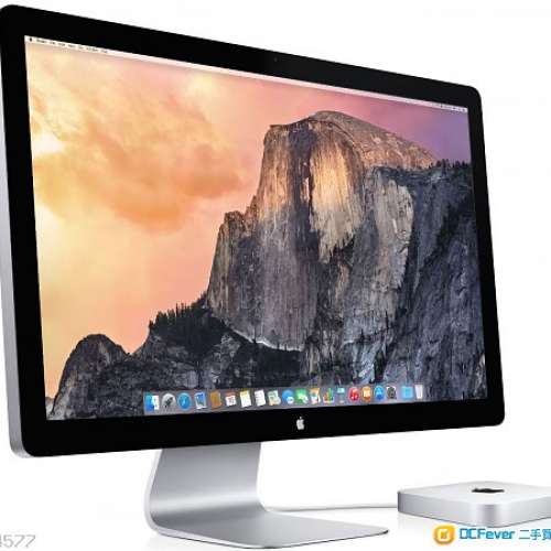 Apple Mac mini Server plus Apple Thunderbolt Display 27 inch Screen