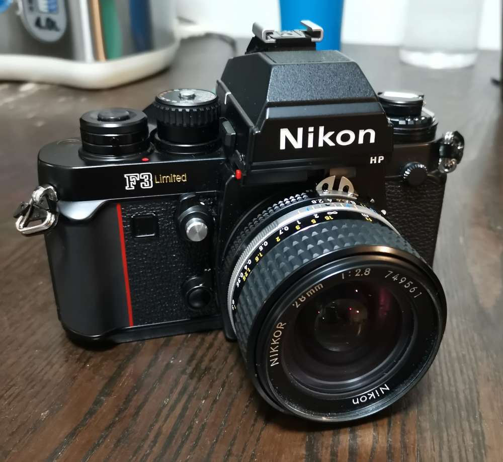 Nikon F3 Limited 28mm 2.8 ais - 二手或全新菲林相機, 攝影產品