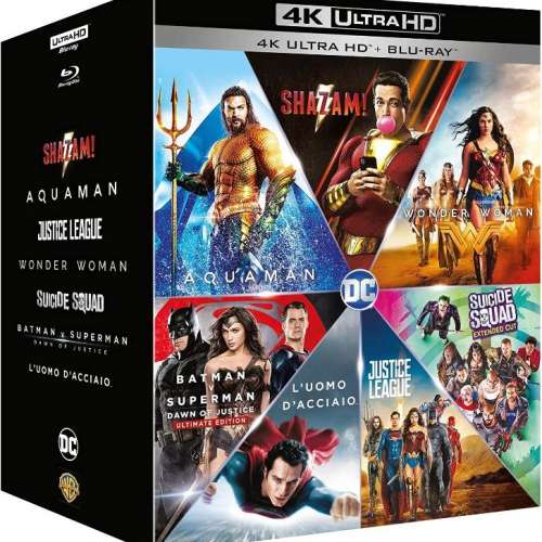 全新未開封 4k UHD Bluray 套裝及碟