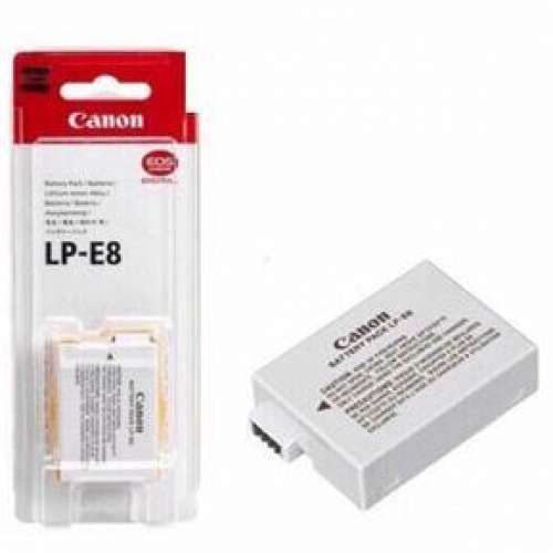 canon 原廠電池 600d 550D 機用  LP-E8 99%新,只用過數次