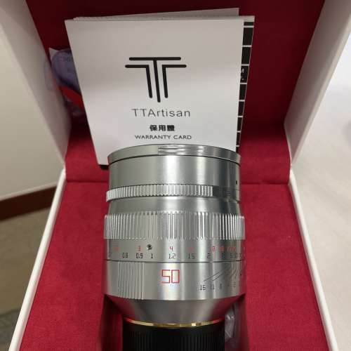 TTArtisan 銘匠 50mm f/0.95 Silver for Leica M