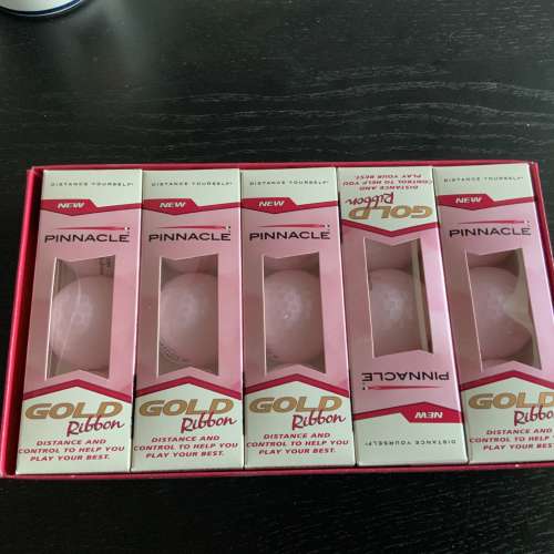 高爾夫球 PINNACLE 粉紅色 全新 2盒 30個