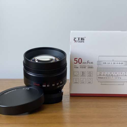 七工匠7Artisans 50mm F0.95 X-mount (For Fujiflim) - 二手或全新手動