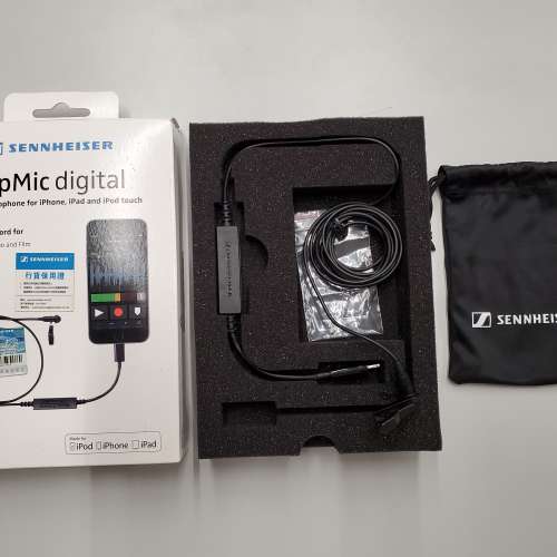 Sennheiser ClipMic Digital (Lightning頭) (iPhone/iPad/iPod收音錄音夾咪)