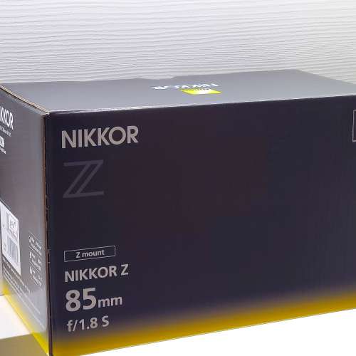 Nikon 85mm f/1.8S Z mount z50 z6 ii z7 ii