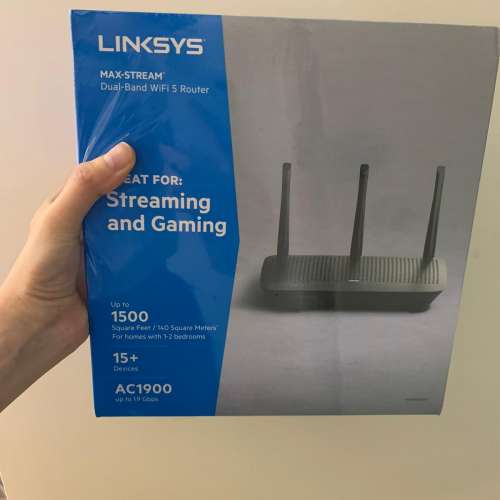 Linksys EA7500S router 仲有8個月保養 齊單