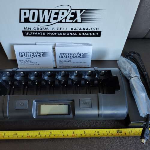 Powerex MH-C808M Professional Charger 充電器