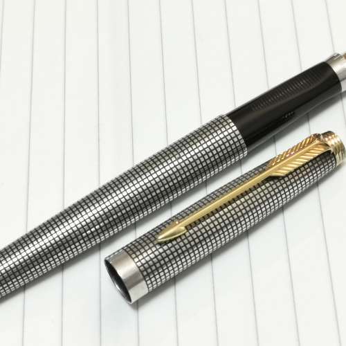 Parker 75 Cisel&eacute; Sterling Fountain Pen ~ 派克75 銀格 墨水筆