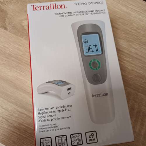 買賣全新及二手防疫用品, 其它- Terraillon Thermo Distance - 非接觸式紅外線探熱溫度計, 100% New 