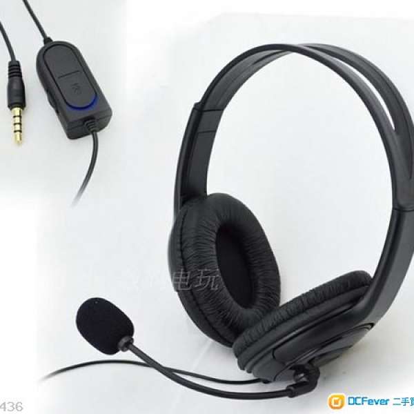 全新 PS4 專用 手制耳機 麥克風耳機 耳机 聊天 Headphone earphone