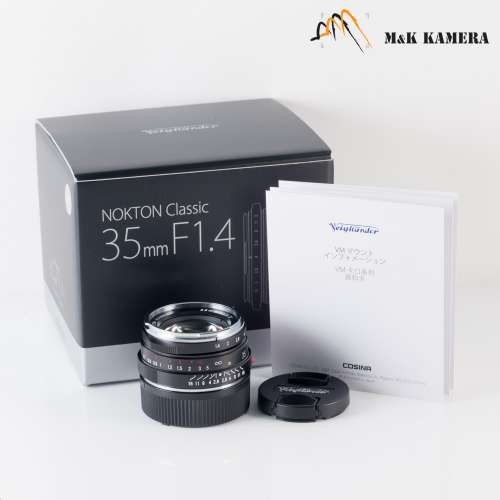 Voigtlander Nokton M 35mm/F1.4 II MC Lens Leica M mount Japan #235