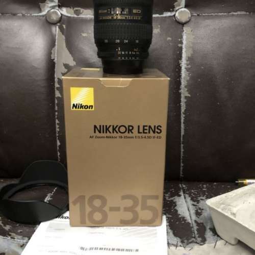 超平 新淨靚仔 全套有盒行貨 Nikon 18-35 18-35mm F3.5-4.5 D