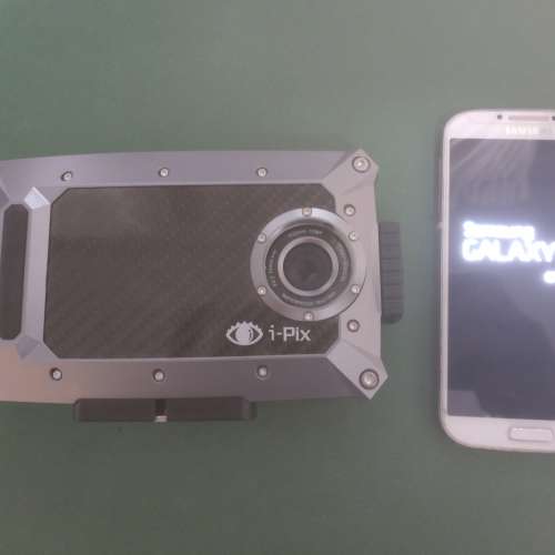 全新潛水攝影品版利器i-pix，送samung s4 lte手機。 配搭使用一流。
