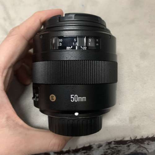 超平 全套有盒 完美無瑕 Yongnuo 50 50mm F1.4 N Nikon Mount