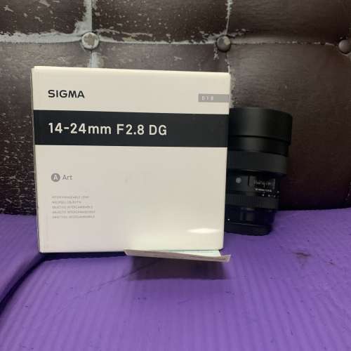 超平 新淨靚仔 有盒 香港行貨 Sigma 14-24 14-24mm F2.8 Canon EF Mount