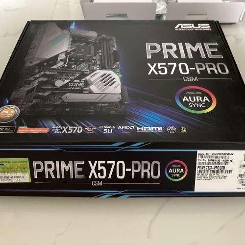 AMD Ryzen 5 3600x + ASUS PRIME X570-PRO/CSM