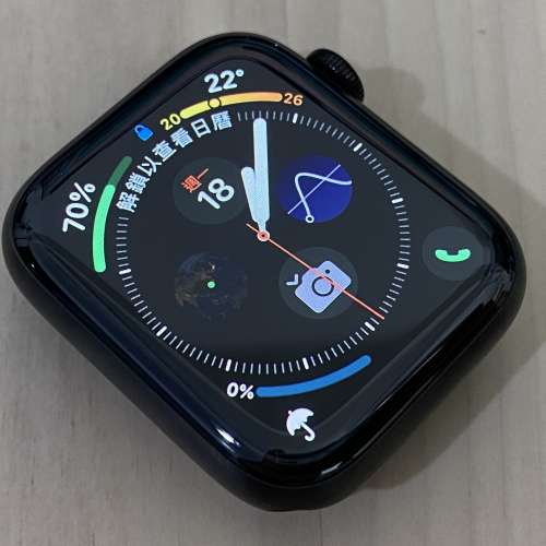 98% New Apple Watch S5 44MM Titanium Black 4G LTE 太空黑 鈦金屬 錶殼 有Apple ...
