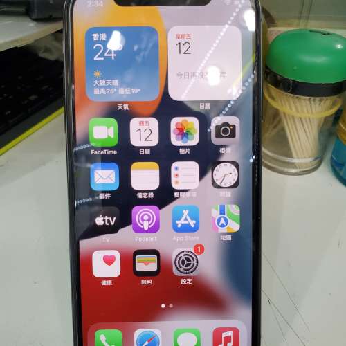 iPhone X 256gb 黑色行機 99%新