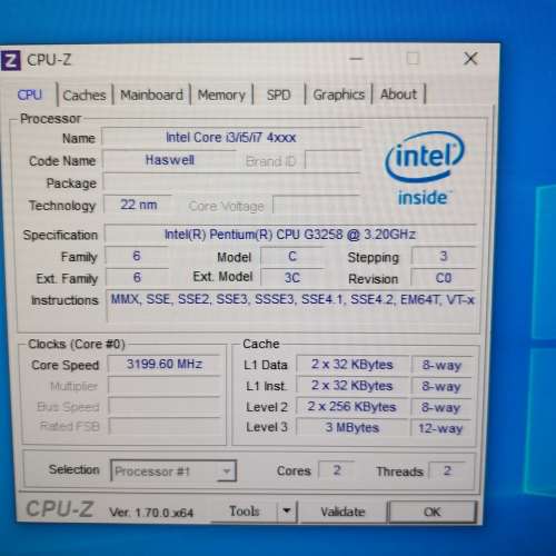 新淨Intel CPU Pentium G3258