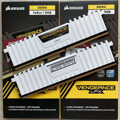 Cosair Vengeance DDR4 3000Mhz (2x8GB) 16GB Kit 連號套裝